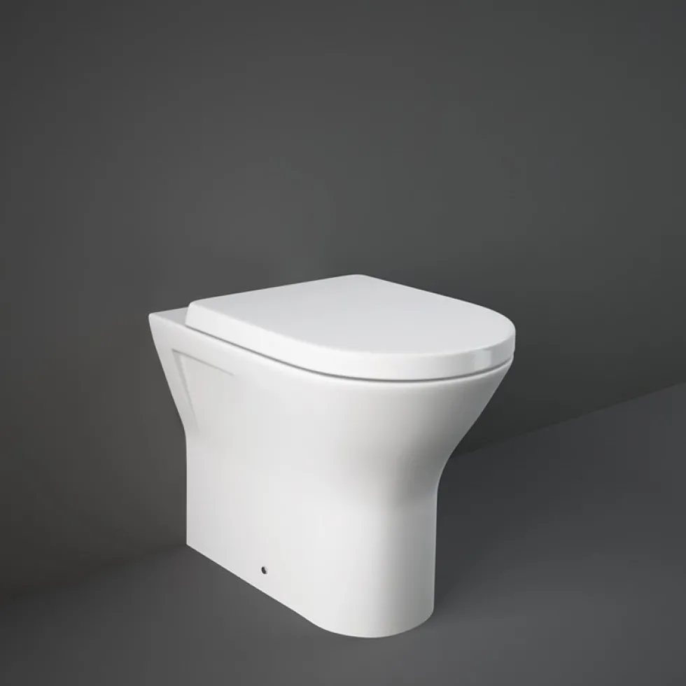 RAK Resort Back to Wall Rimless Toilet with Soft Close Seat