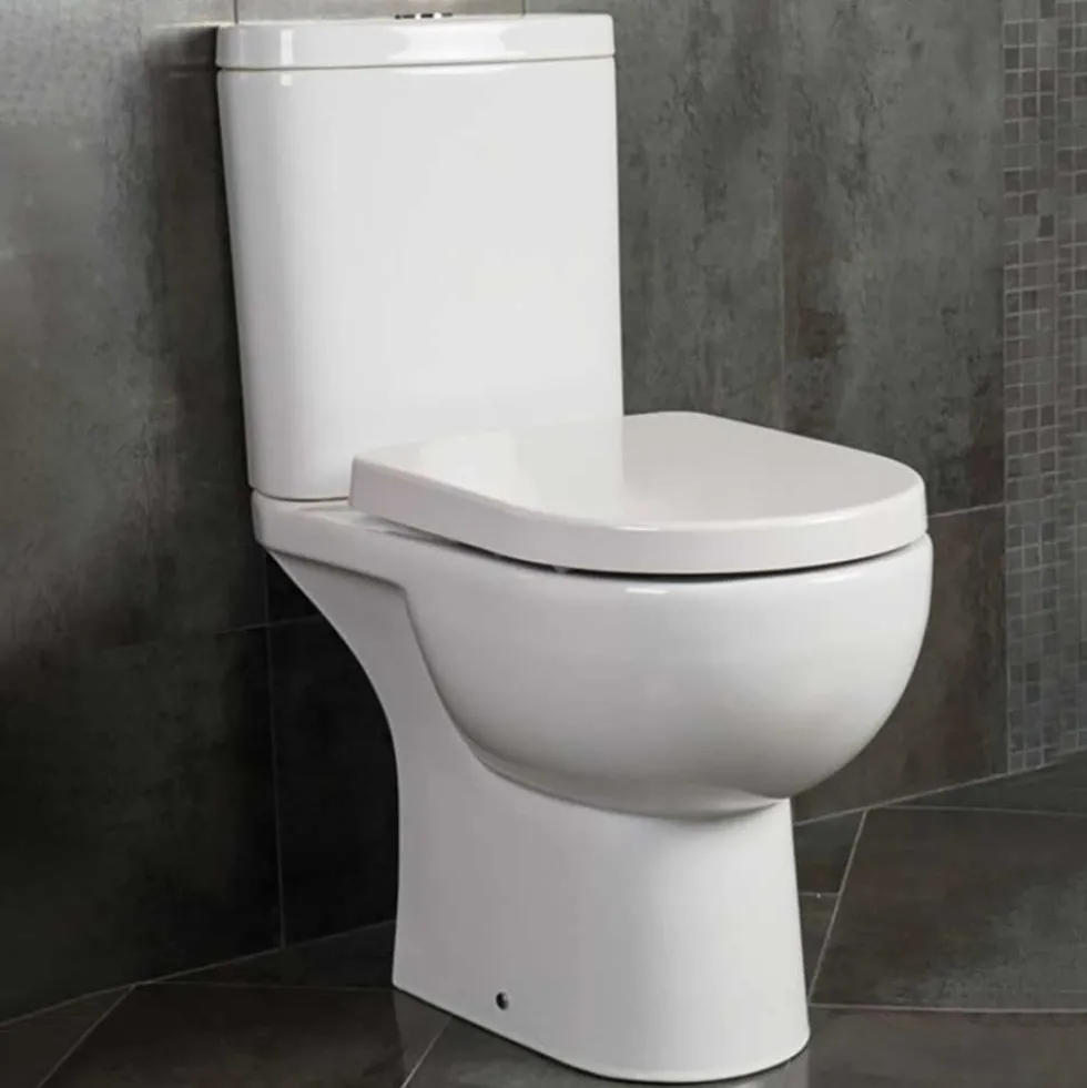 Rak Tonique Close Coupled Toilet & Soft Close Seat