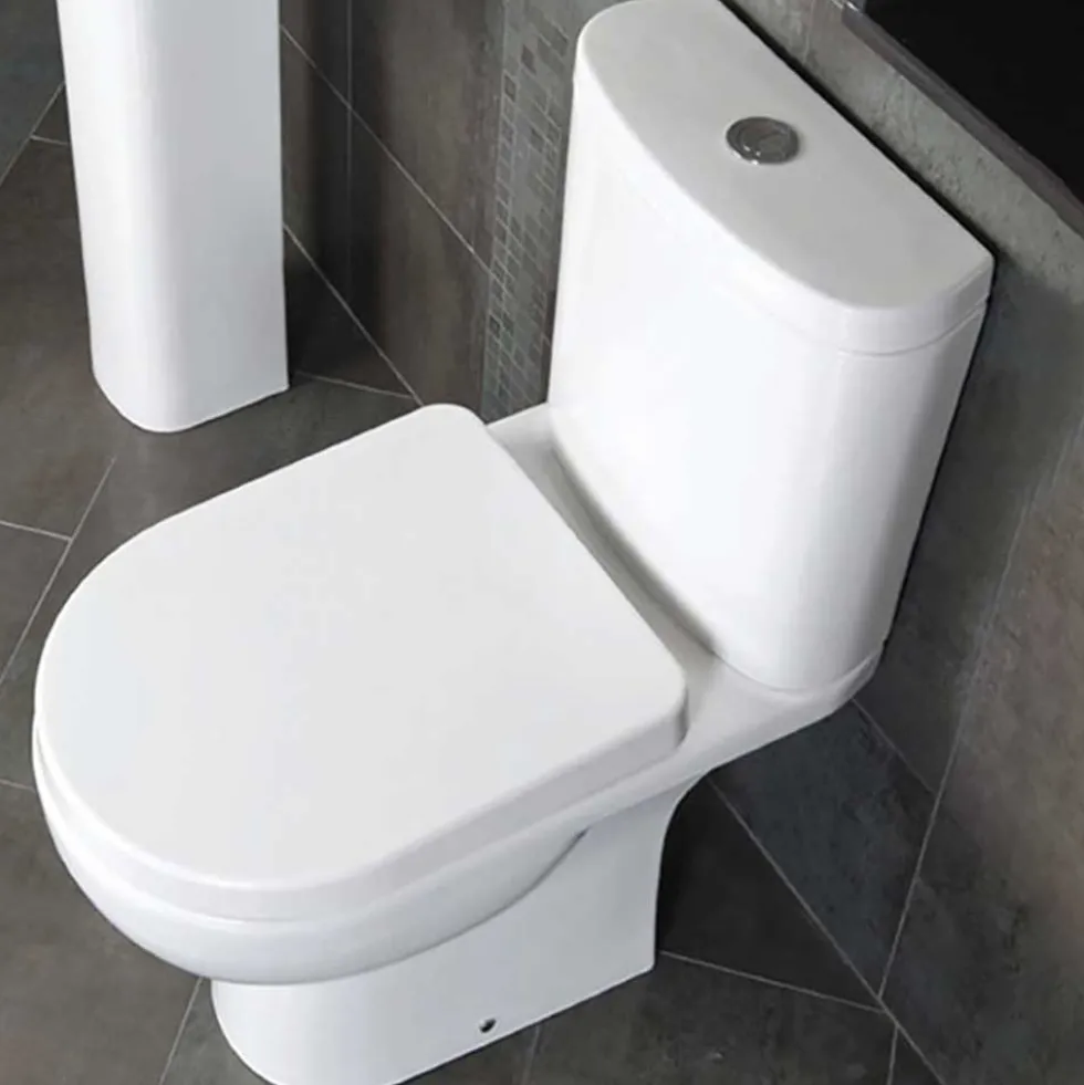 Rak Tonique Close Coupled Toilet & Soft Close Seat