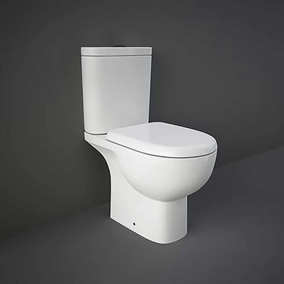 Rak Tonique Close Coupled Toilet & Soft Close Seat
