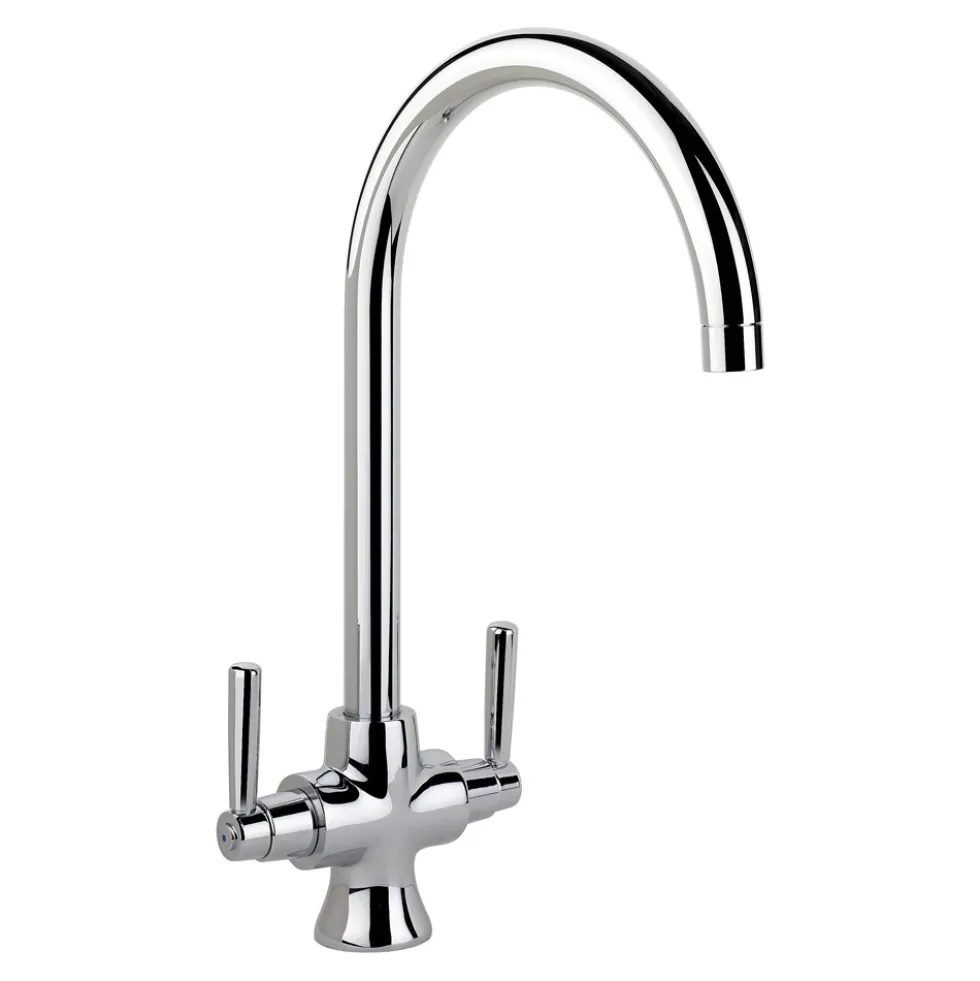 Rangemaster Cruciform Spa Filter Kitchen Sink Mixer Tap - Chrome