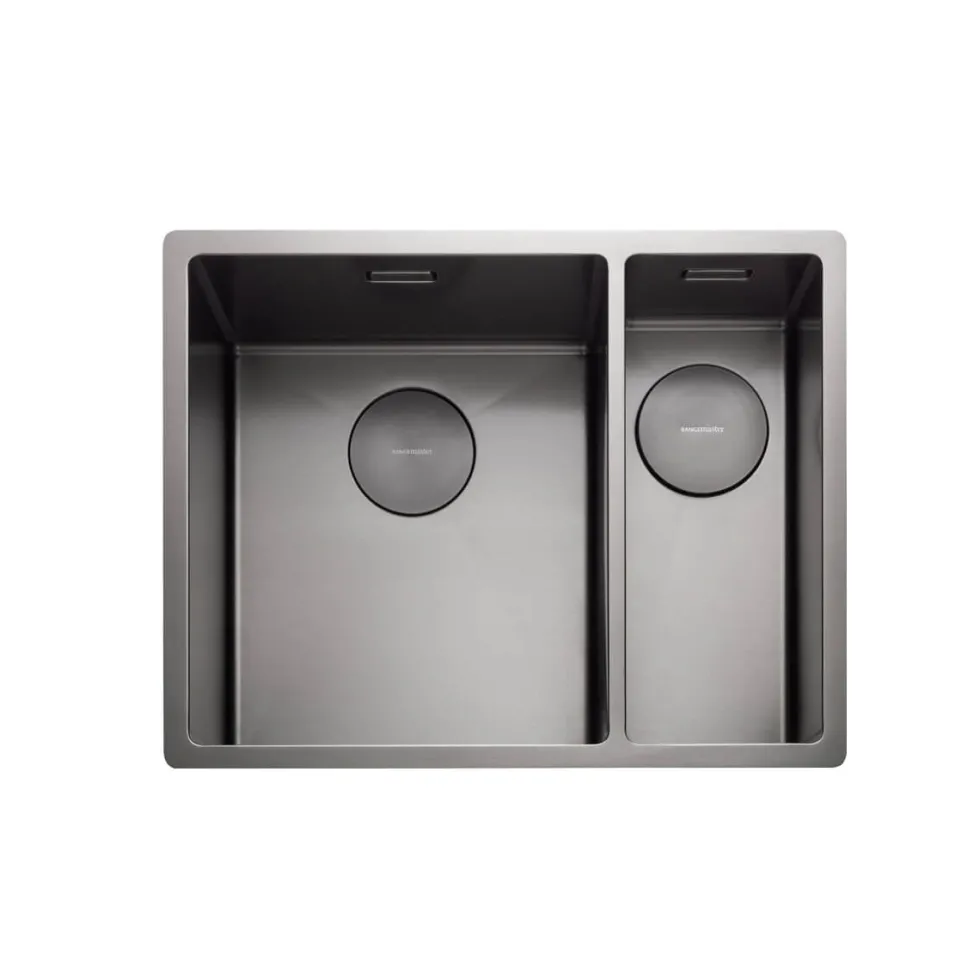 Rangemaster Spectra 1.5 Bowl Inset or Undermount Stainless Steel Kitchen Sink & Waste - 555 x 440mm