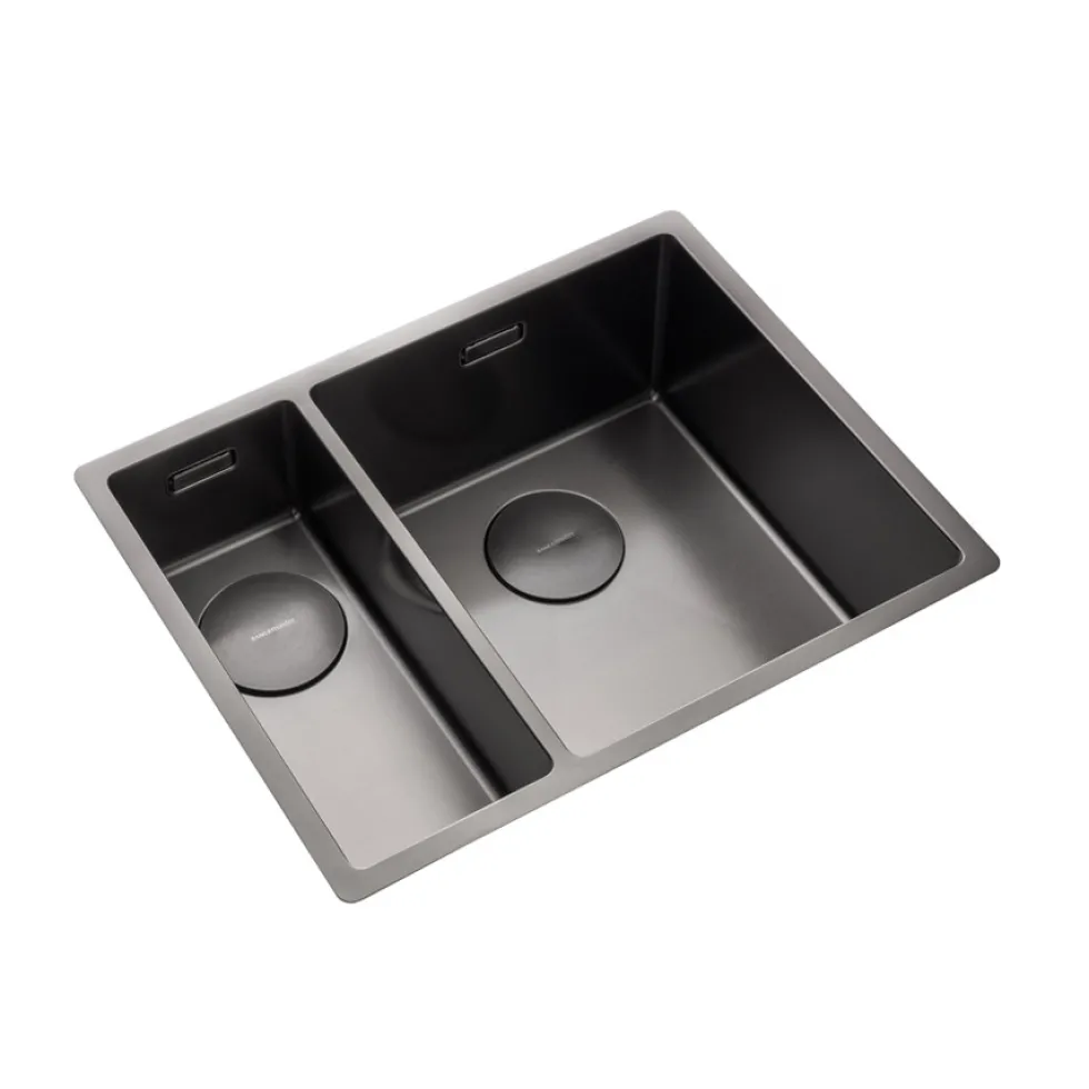 Rangemaster Spectra 1.5 Bowl Inset or Undermount Stainless Steel Kitchen Sink & Waste - 555 x 440mm
