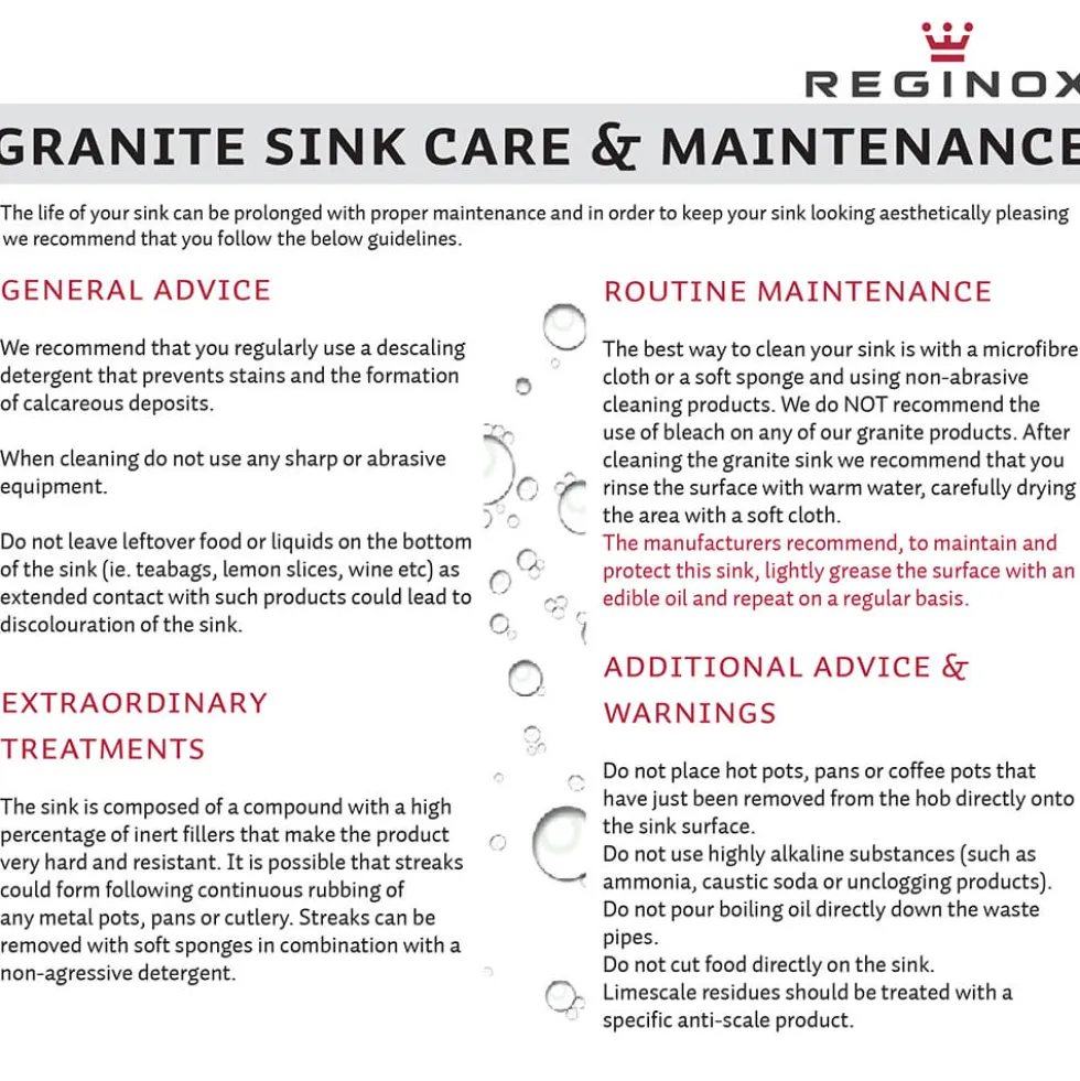 Reginox Harlem 1.5 Bowl Black Silvery Granite Composite Sink & Waste Kit and Vellamo Hanbury Pull Out Mono Kitchen Mixer