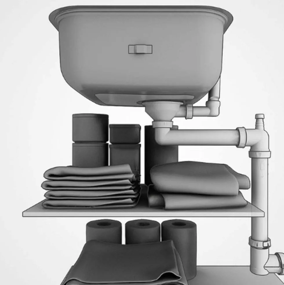 Reginox Panama Space Saving Plumbing Waste Syphon