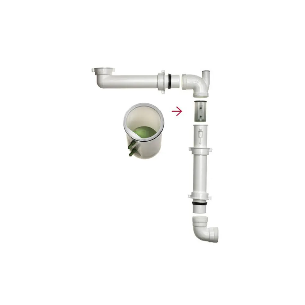 Reginox Panama Space Saving Plumbing Waste Syphon