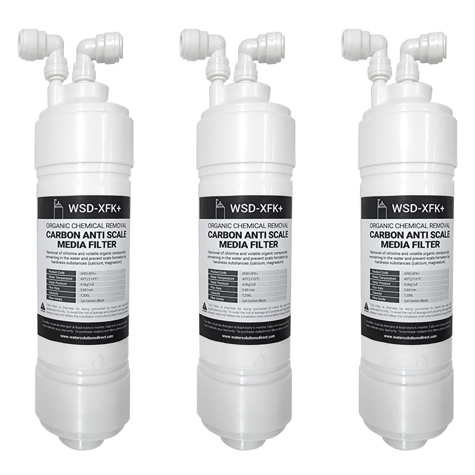 Replacement Filter for Vellamo Kaffe 3-in-1 Instant Hot Water Tap - 3 pack
