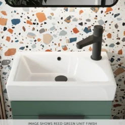 Riley 455mm Cloakroom Floorstanding Vanity Unit & Basin