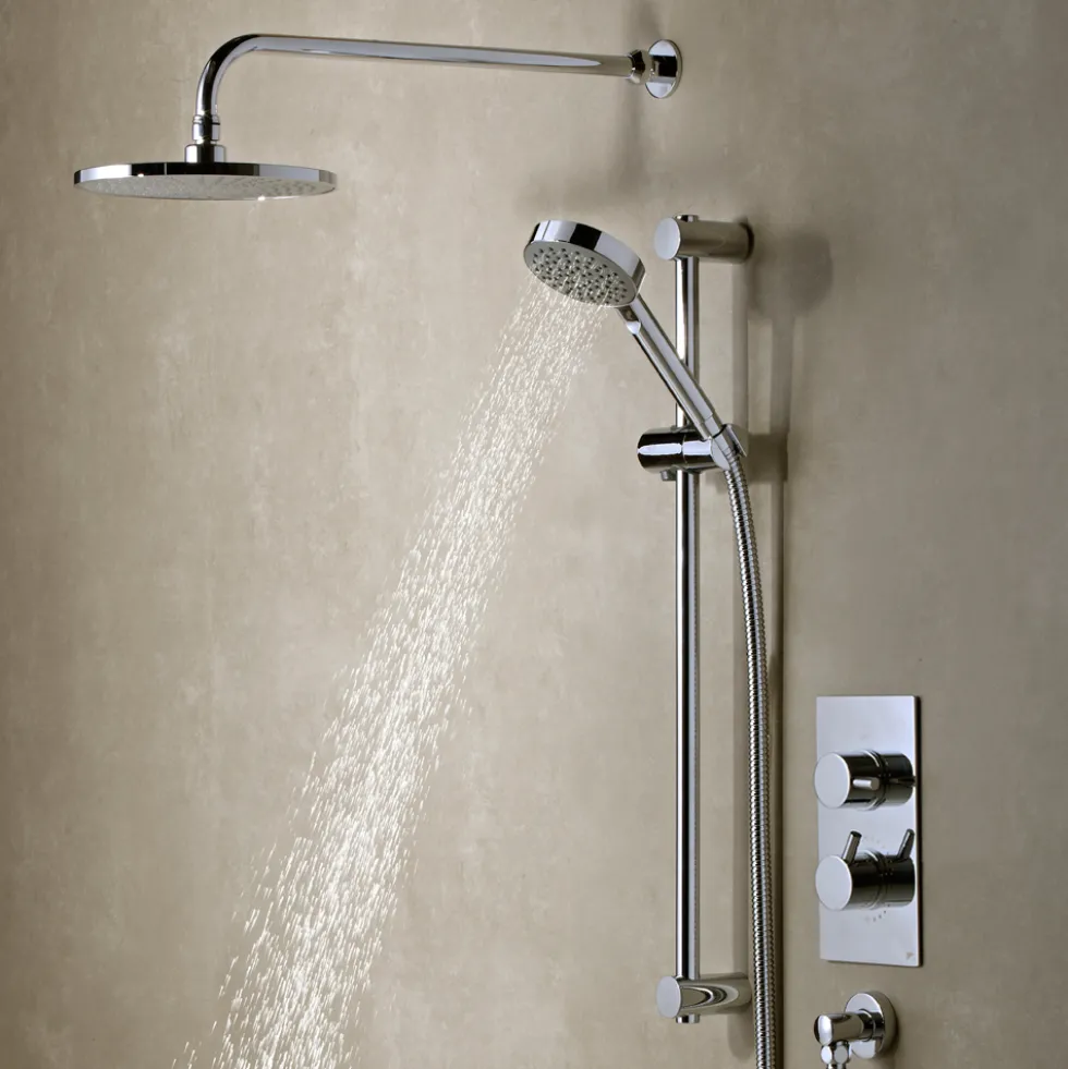 Roper Rhodes Event Round Dual Function Shower System With Fixed Shower Head