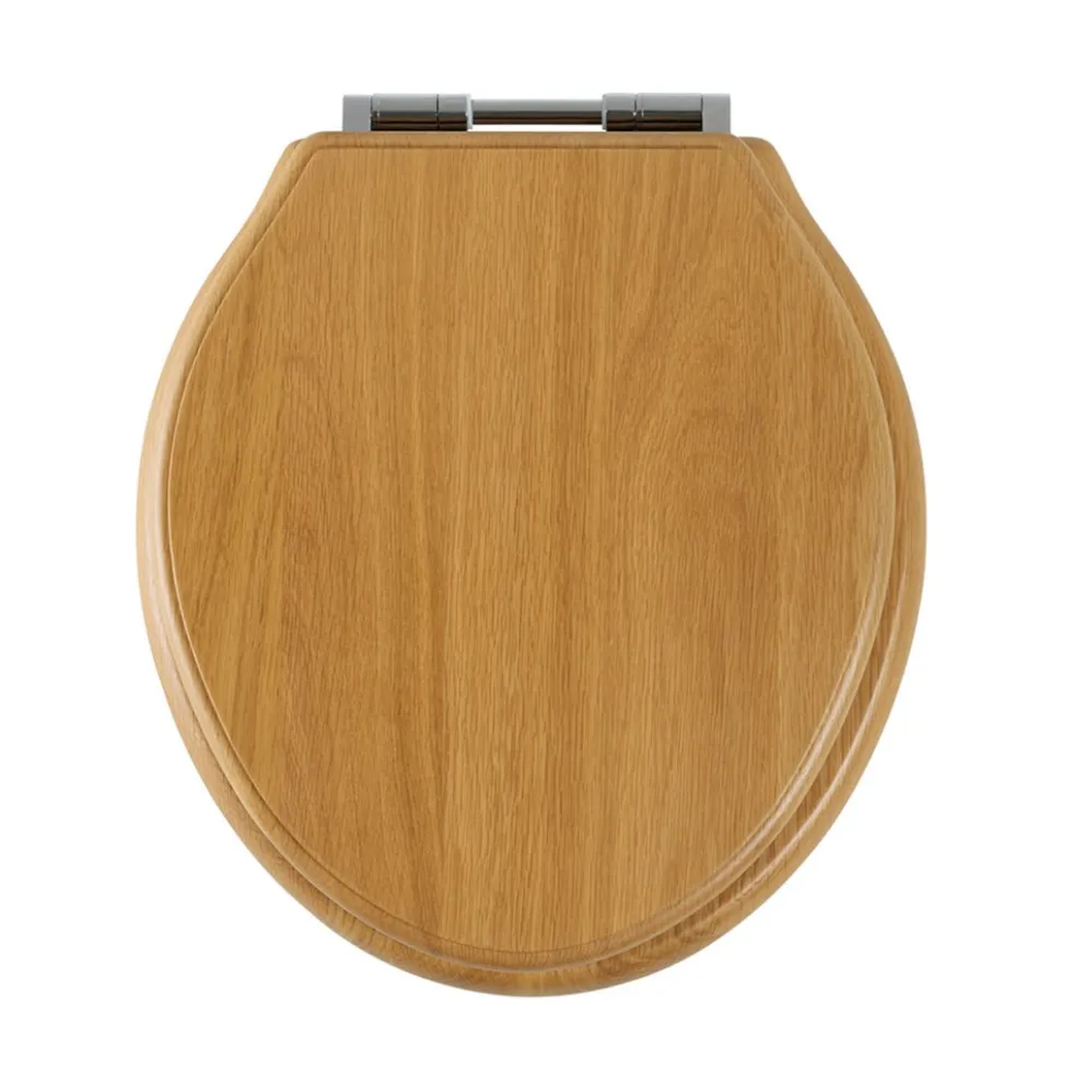 Roper Rhodes Greenwich Soft Close Toilet Seat - Oak Finish