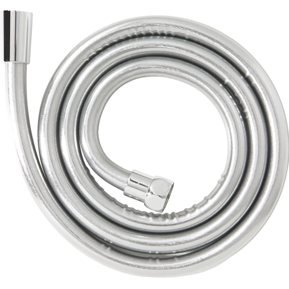 Roper Rhodes 1.5m Silver Metallic Effect Shower Hose