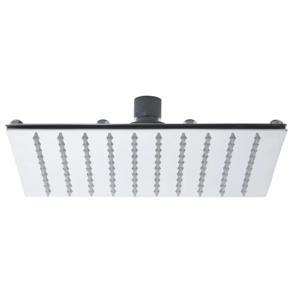 Roper Rhodes Square 230mm Shower Head - Polished Stainless Steel
