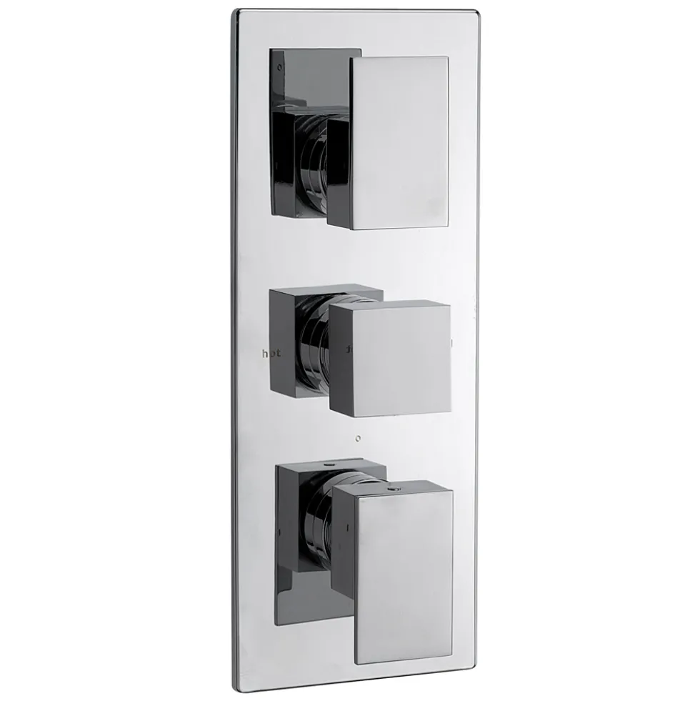 Sagittarius Blade 3 Outlet Concealed Thermostatic Shower Valve