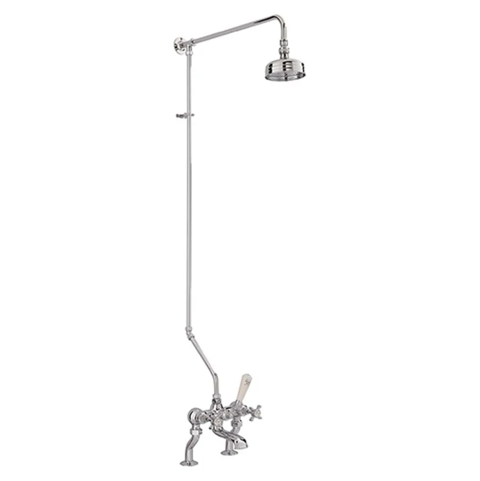 Sagittarius Churchman Bath Shower Mixer With Rigid Riser