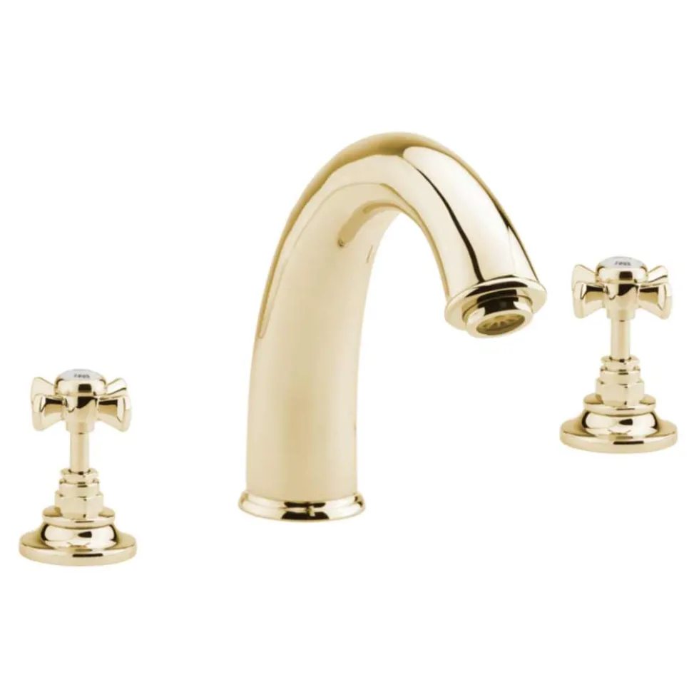 Sagittarius Churchman Gold 3 Hole Bath Filler