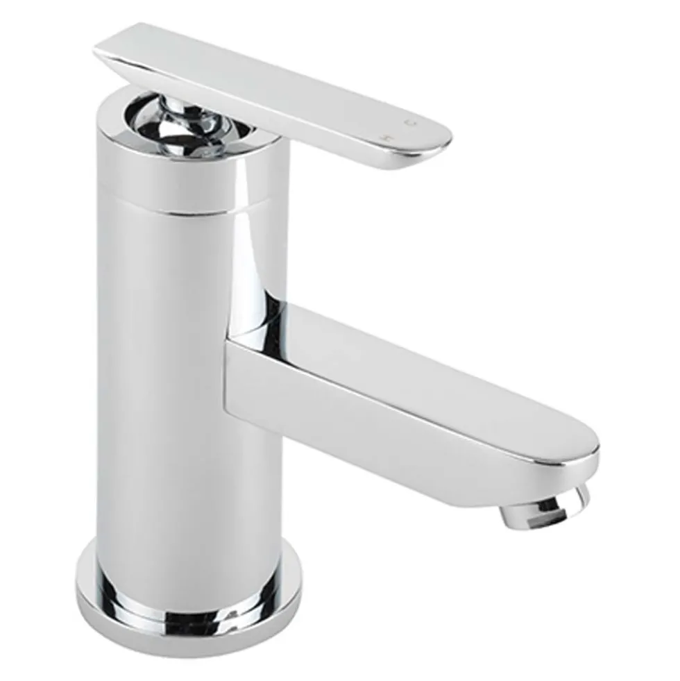 Sagittarius Eclipse Monobloc Basin Mixer with Clicker Waste