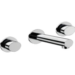 Sagittarius Oveta Wall Mounted Basin Mixer