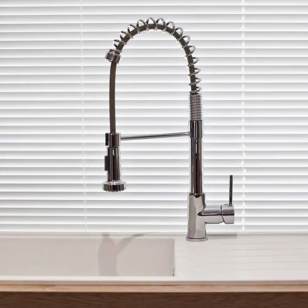 Sagittarius Trieste Kitchen Sink Mixer with Pullout Spray