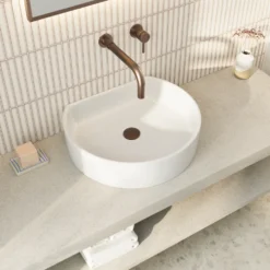 Segment Semi-Circle Countertop Basin - 405 x 350mm