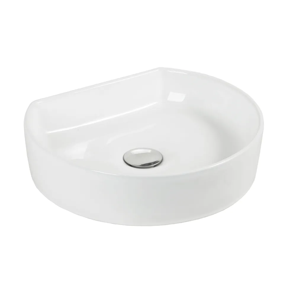 Segment Semi-Circle Countertop Basin - 405 x 350mm