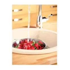 Shaws Classic Round Ceramic Single Bowl Kitchen Sink - 460mm