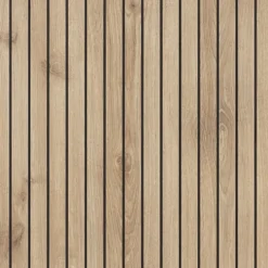 Showerwall Arcade Matt Oak Laminate Ply Wood Proclick Bathroom Wall Panel - 2400 x 600mm