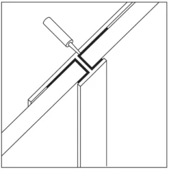 Showerwall Compact 3mm x 2450mm Trims