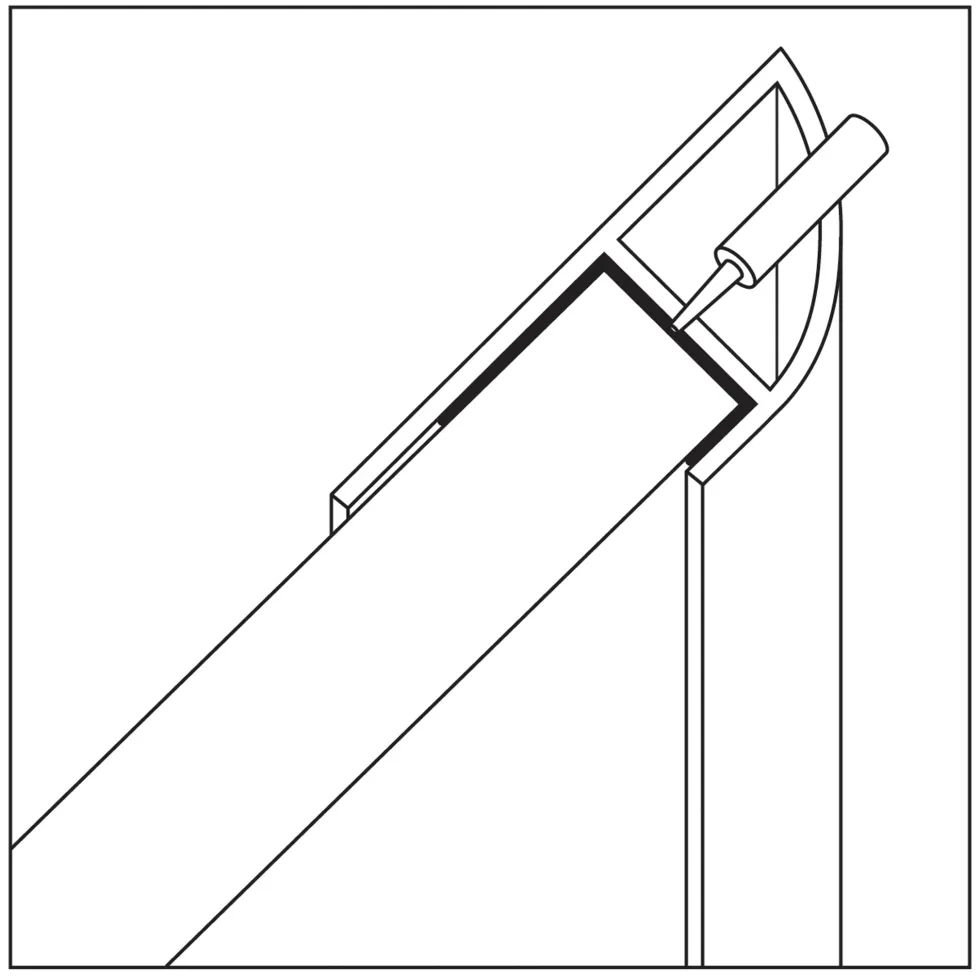 Showerwall Laminate Wall Panel 2450mm Trims