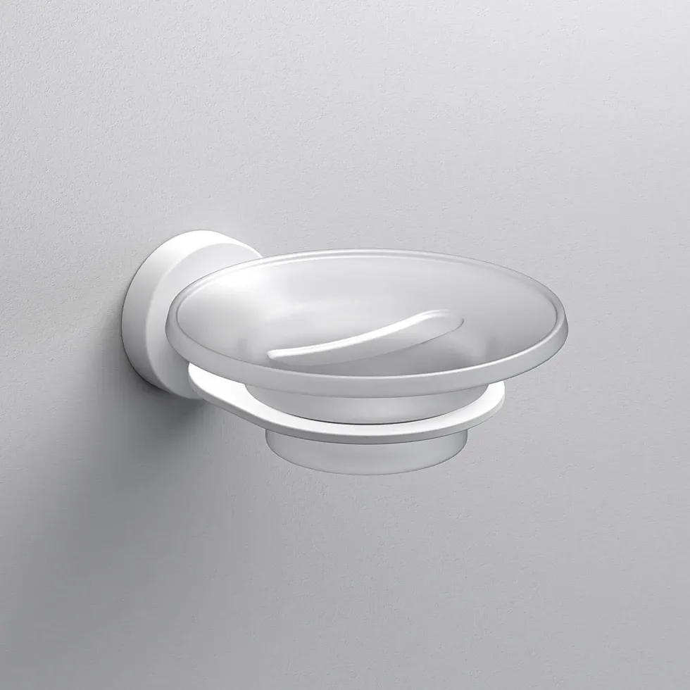 Sonia Tecno Project White Soap Dish - White
