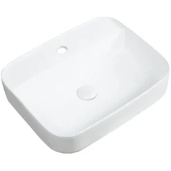 Sophia Rectangular 1 Tap Hole Countertop Basin - 500 x 400mm