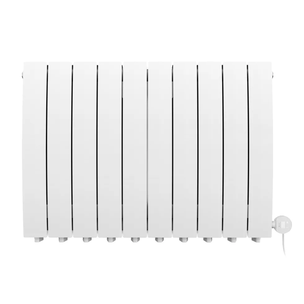 Terma Bergamo Electric Single Panel Horizontal Radiator with VEO Wi-Fi Controlled Heating Element