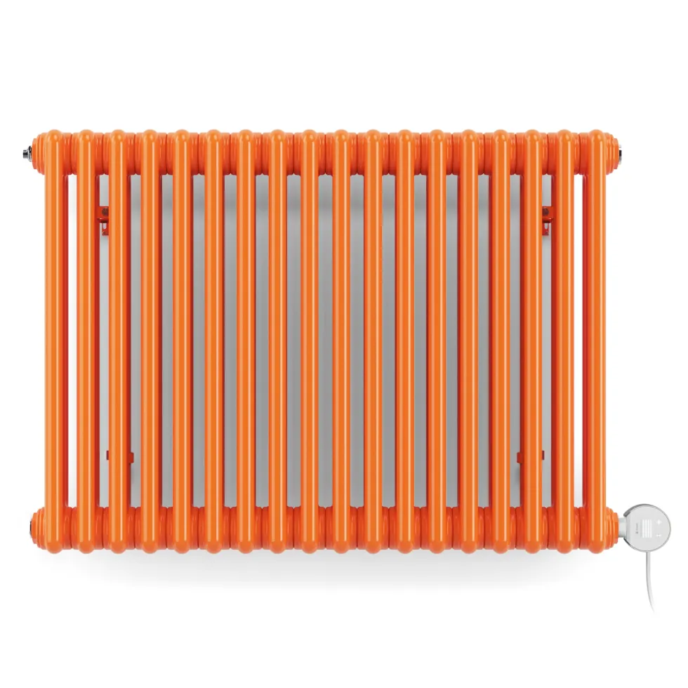 Terma Colorado Electric 3 Column Horizontal Radiator with VEO Wi-Fi Controlled Heating Element