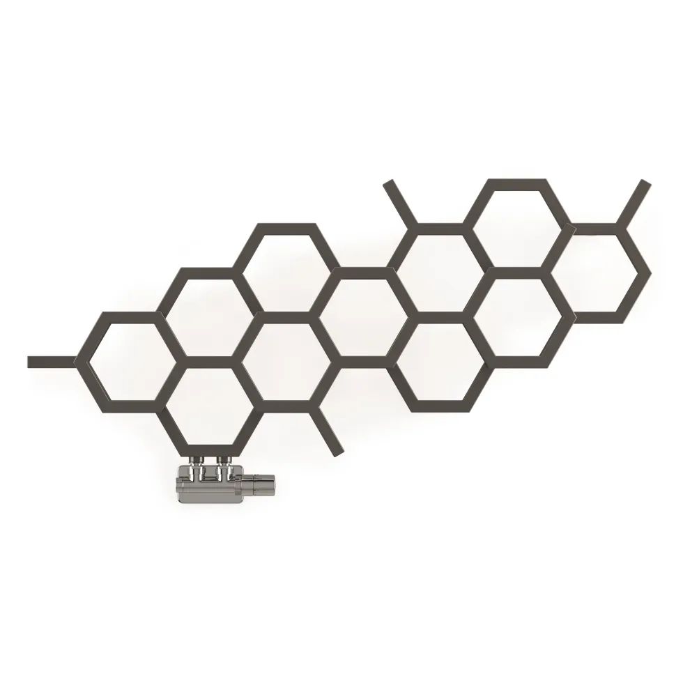 Terma Hex Steel Designer Horizontal Radiator - 502 x 1126mm