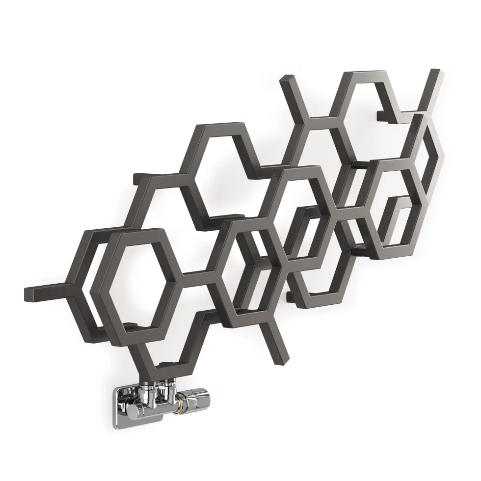 Terma Hex Steel Designer Horizontal Radiator - 502 x 1126mm