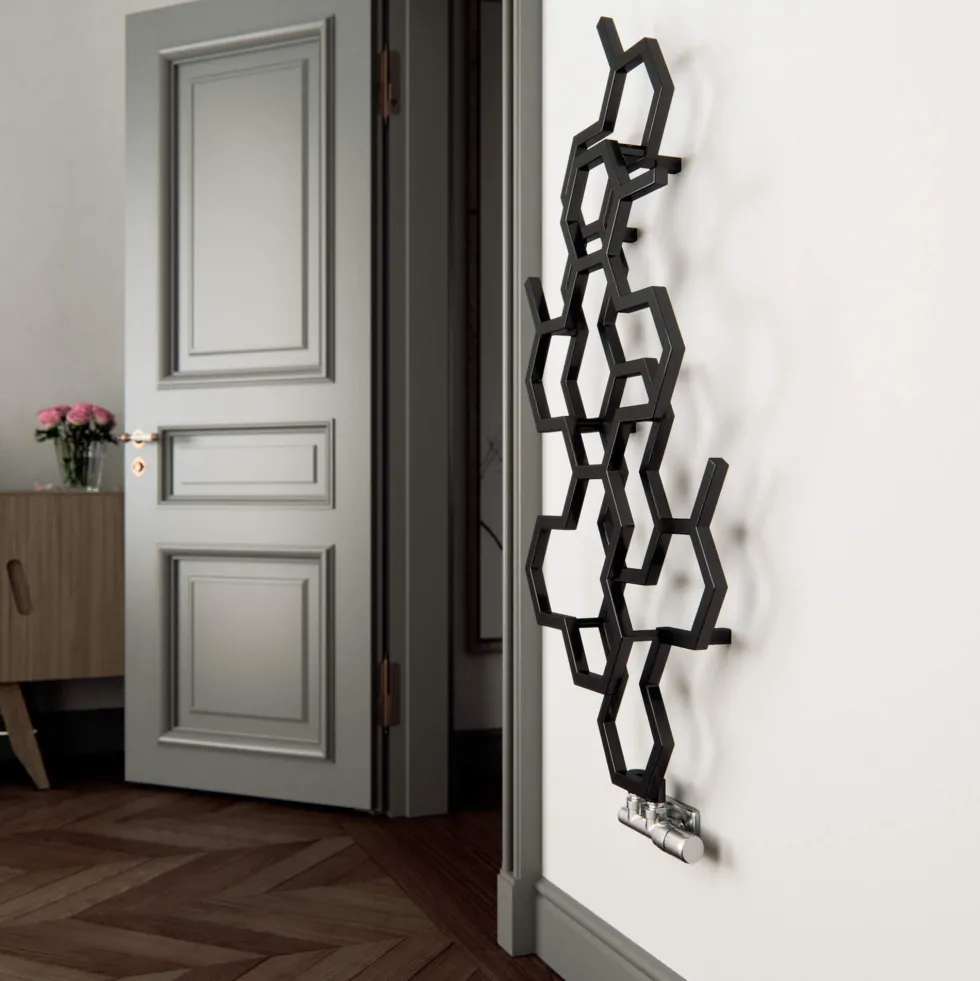 Terma Hex Steel Designer Vertical Radiator