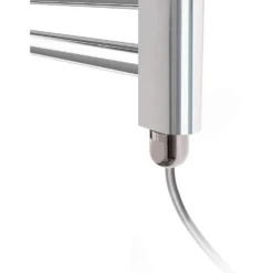 Terma Leo Chrome Electric Heated Towel Rail with Heating Element