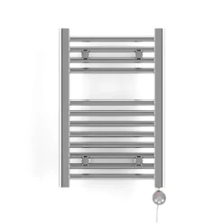 Terma Leo Chrome Electric Heated Towel Rail with Heating Element