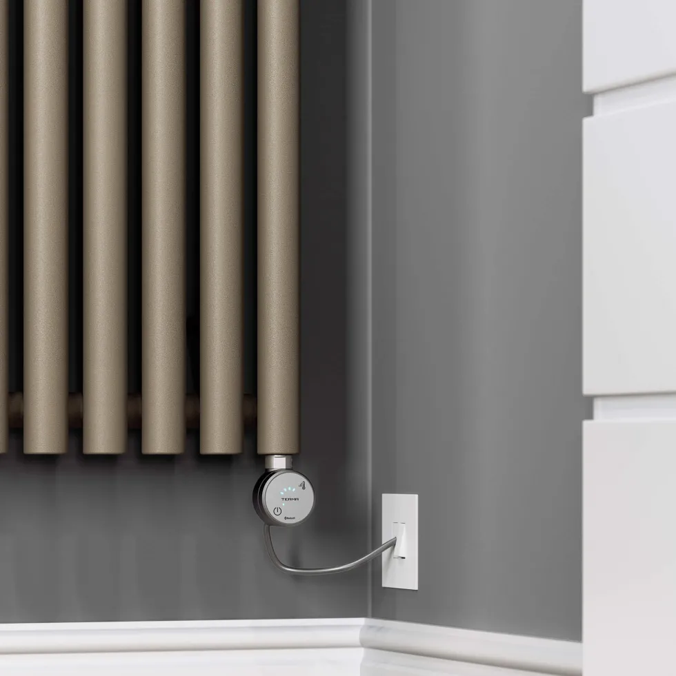 Terma Rolo Room Electric Vertical Radiator with Heating Element