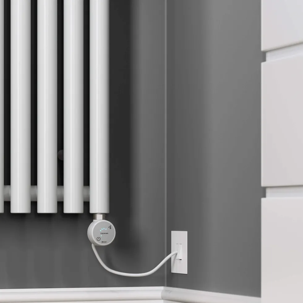 Terma Rolo Room Electric Vertical Radiator with Heating Element