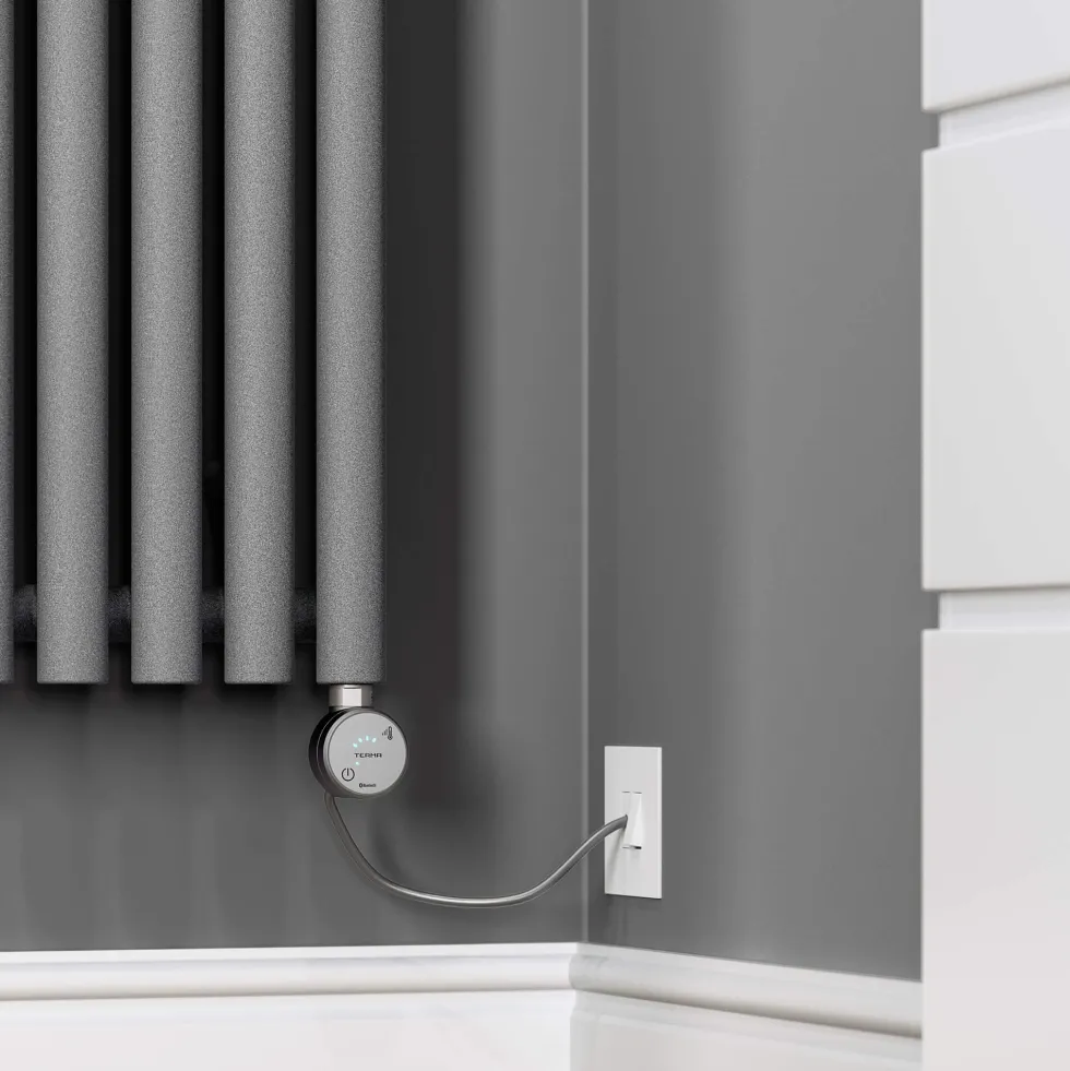Terma Rolo Room Electric Vertical Radiator with Heating Element