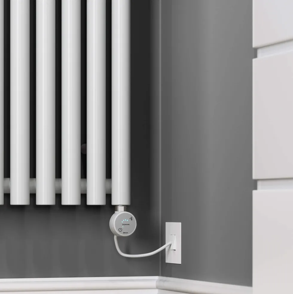Terma Rolo Room Electric Vertical Radiator with Heating Element
