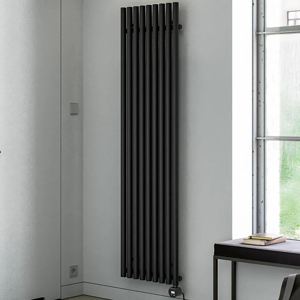 Terma Rolo Room E Single Panel 1800 x 480mm Electric Radiator with 1000W Wi-Fi Controlled VEO Heating Element