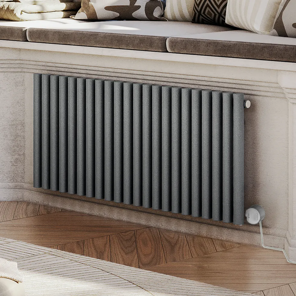 Terma Rolo Room E Single Panel 580 x 1195mm Electric Radiator with 1000W Wi-Fi Controlled VEO Heating Element