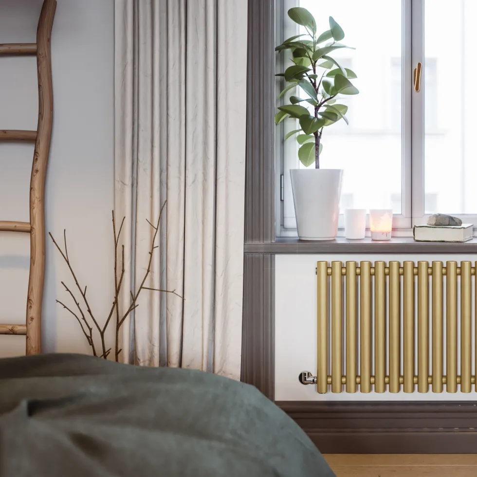 Terma Rolo Room Single Panel Horizontal Radiator - 3 Sizes