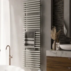 Terma Rolo Towel Electric Heated Towel Rail with Wi-Fi Controlled VEO Heating Element
