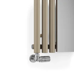 Terma Rolo Vertical Single Panel Mirror Radiator - 1800 x 590mm - 7 Colours