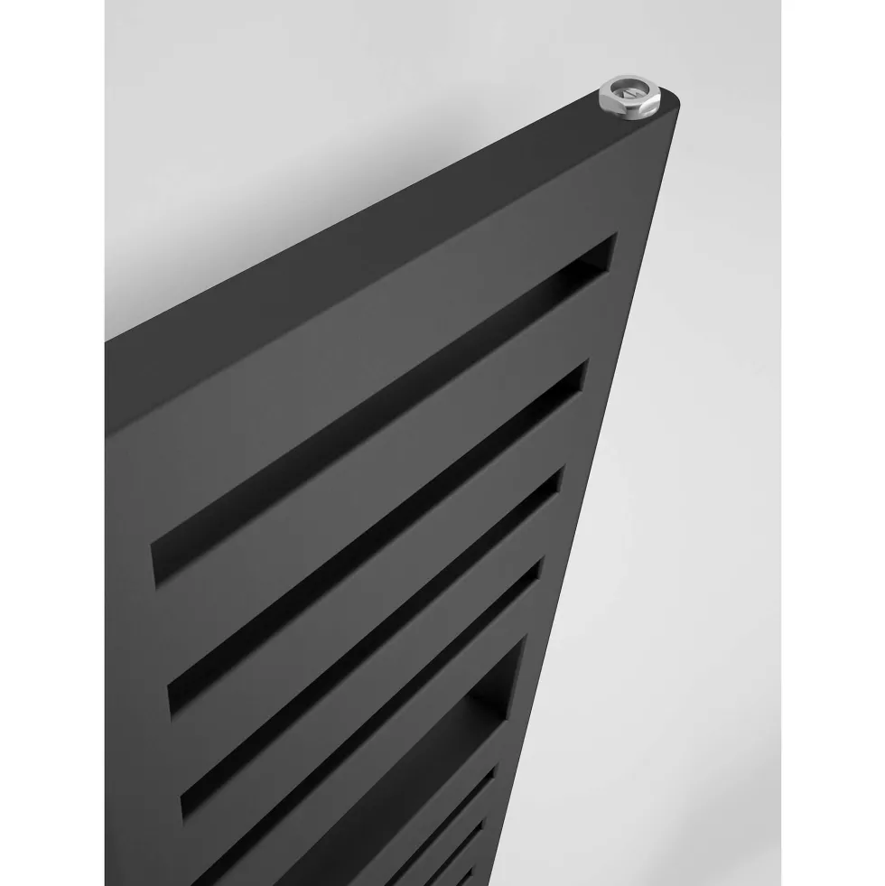 Terma Salisbury Black Heated Towel Rail