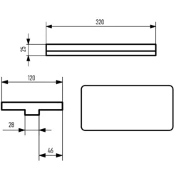 Terma Shelf For Terma Bookie Heated Towel Rail