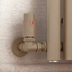 Terma Vario Vision 3 Axis Thermostatic Corner Valves with Pipe Masking - Left or Right Hand