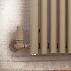 Terma Vario Vision 3 Axis Thermostatic Corner Valves with Pipe Masking - Left or Right Hand